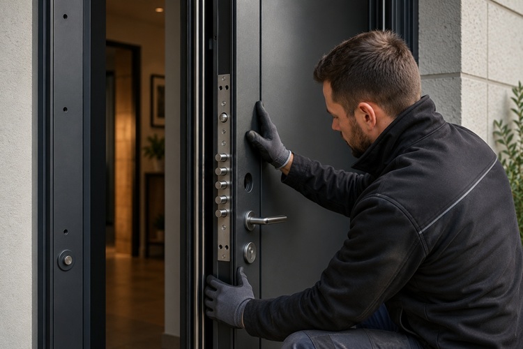 Blindage de porte à Meximieux dans l'Ain